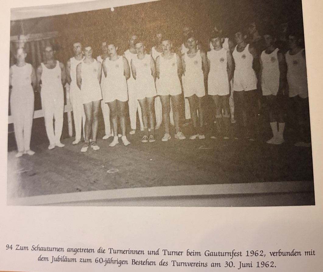 30. Juni 1962 · Gauturnfest und sechzig Jahre Turnverein