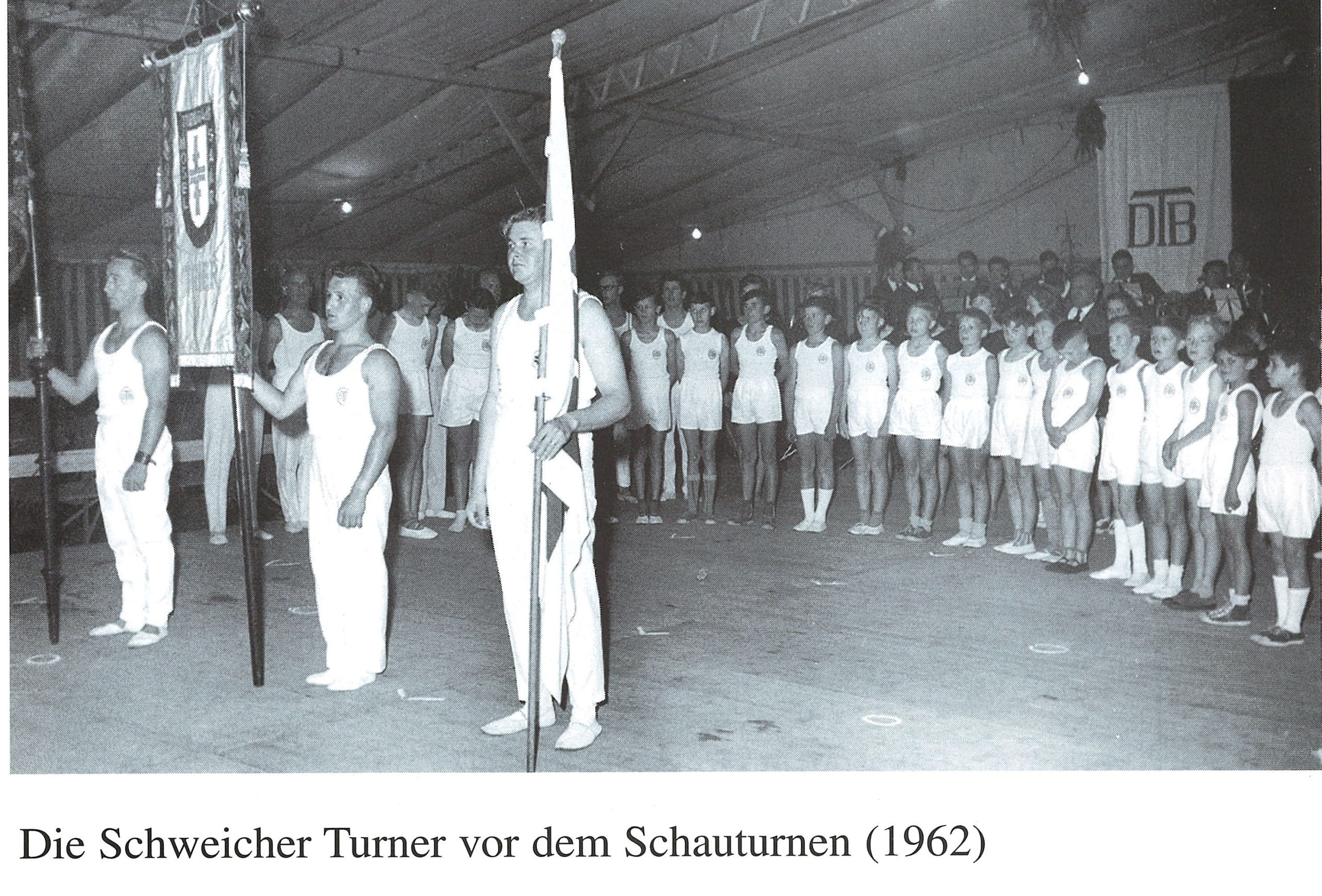 1962 · Turnvorführung beim Gauturnfest