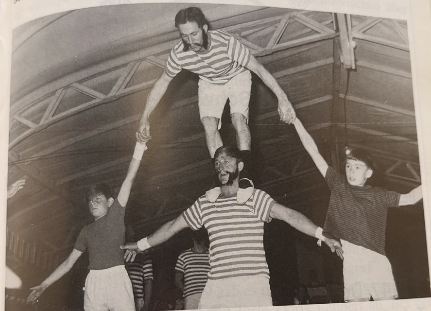 1969 · Lustiges Turnen beim fünfzigjährigen Stiftungsfest des Mosella-Fußballs