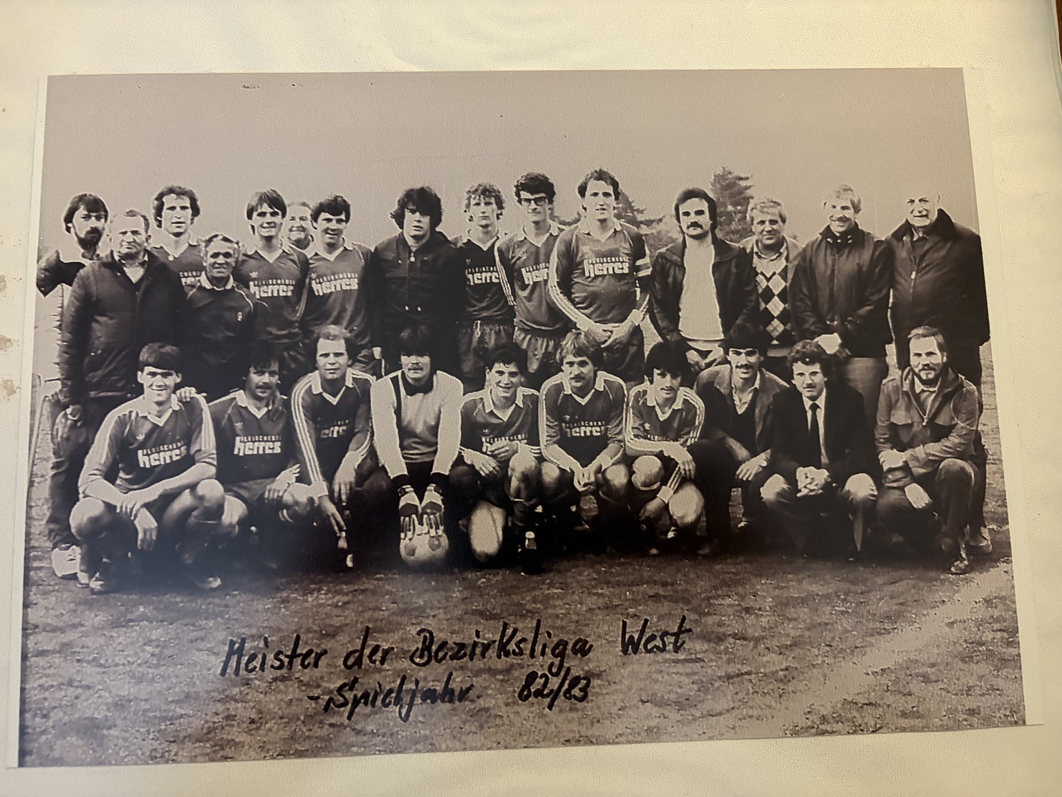1982/83 · Bezirksliga-West-Meister