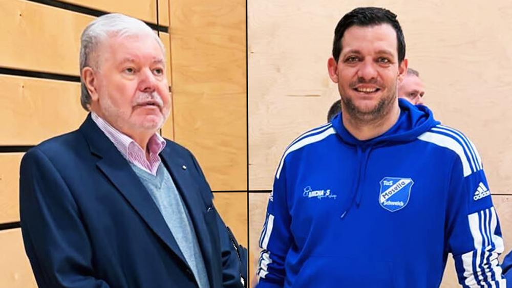 Kurt Beck und Harald Emmrich beim Flach-Jugend-Cup 2026.