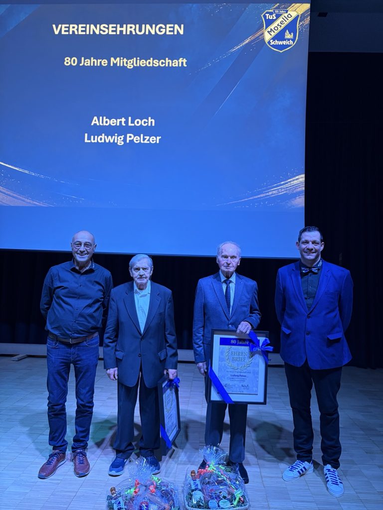 Albert Loch und Ludwig Pelzer: 80 Jahre Mosella, mit Egbert Konder und Harald Emmrich