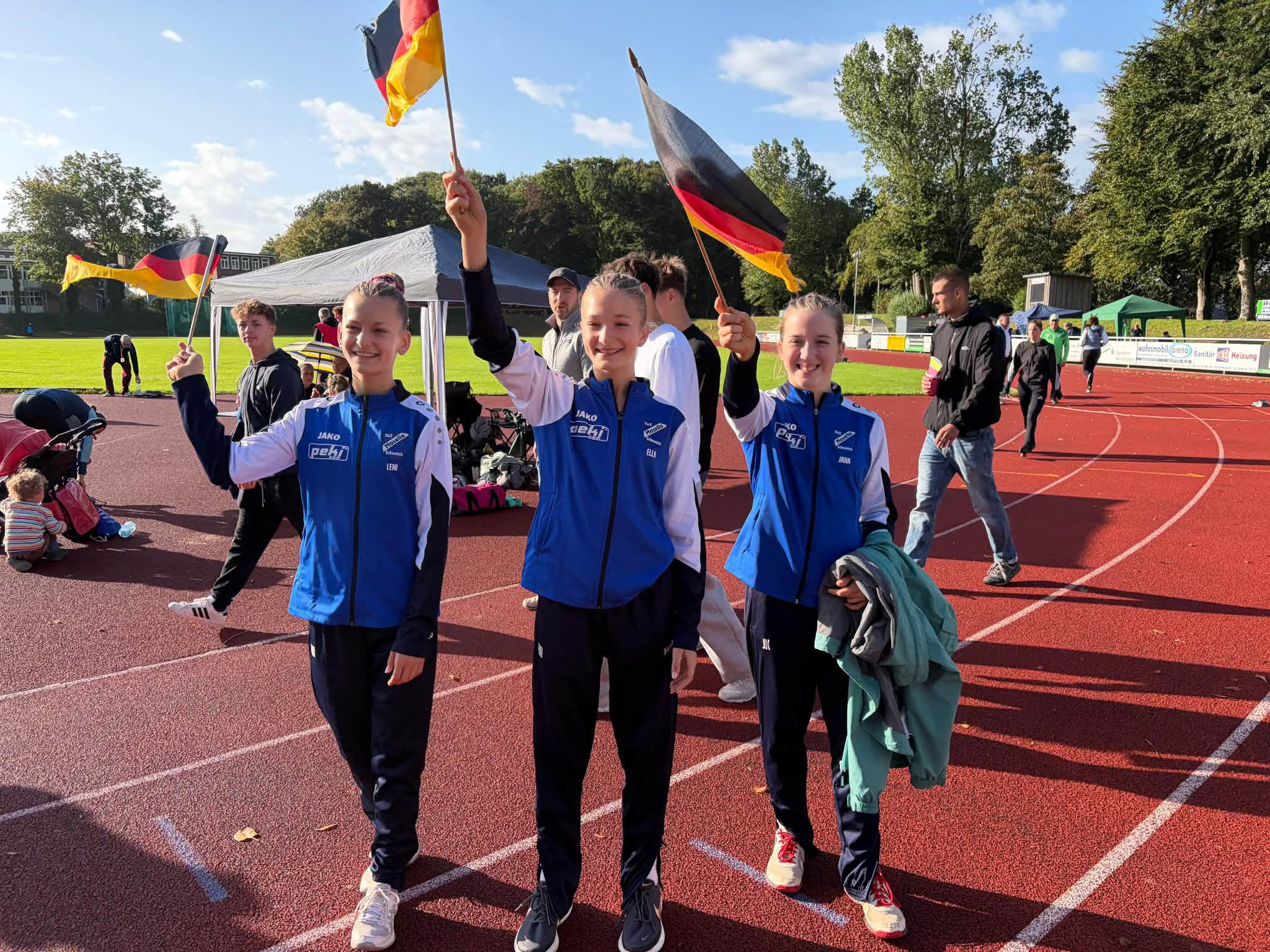 Turnerinnen des TuS Mosella Schweich bei den Deutschen Mehrkampfmeisterschaften 2026 in Heide